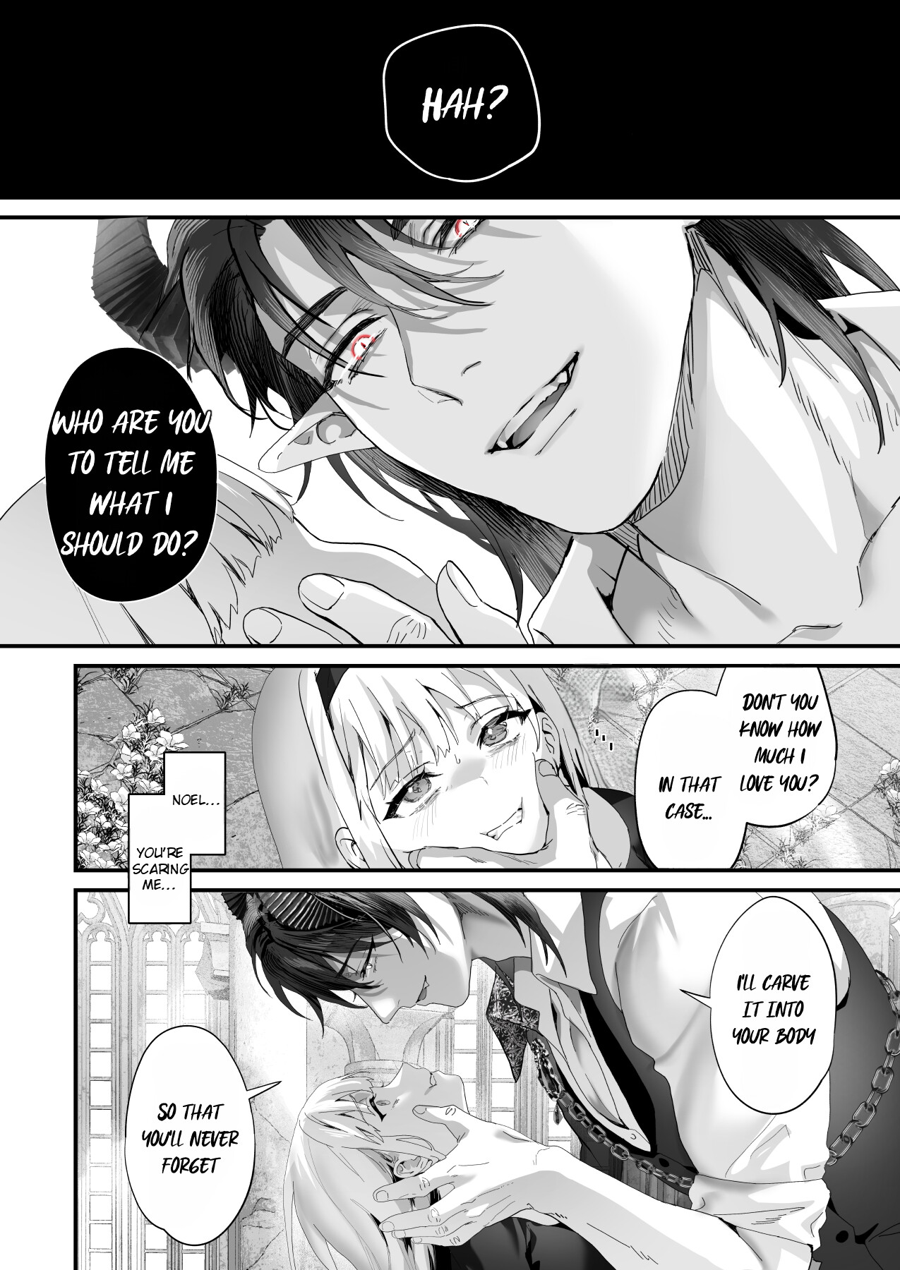 Hentai Manga Comic-A mysterious exorcist falls in love with a reincarnated succubus and risks his life-Read-123